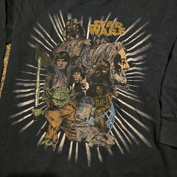 Star Wars vintage kids long sleeve t-shirt szL - Picture 2 of 4